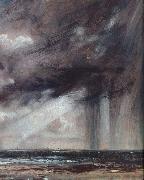 John Constable Rainstorm over the sea oil painting artist